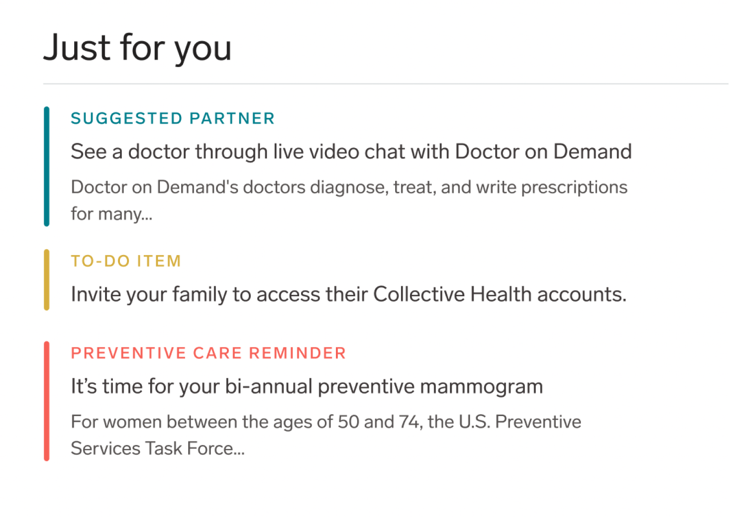 For members get more from your health benefits